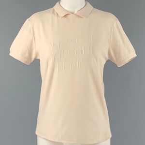 MAISON KITSUNE Beige Polo Shirt